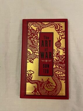 3/$20 SALE! The Art of War by Sun Tzu - Red & Gold Decorative Hardcover